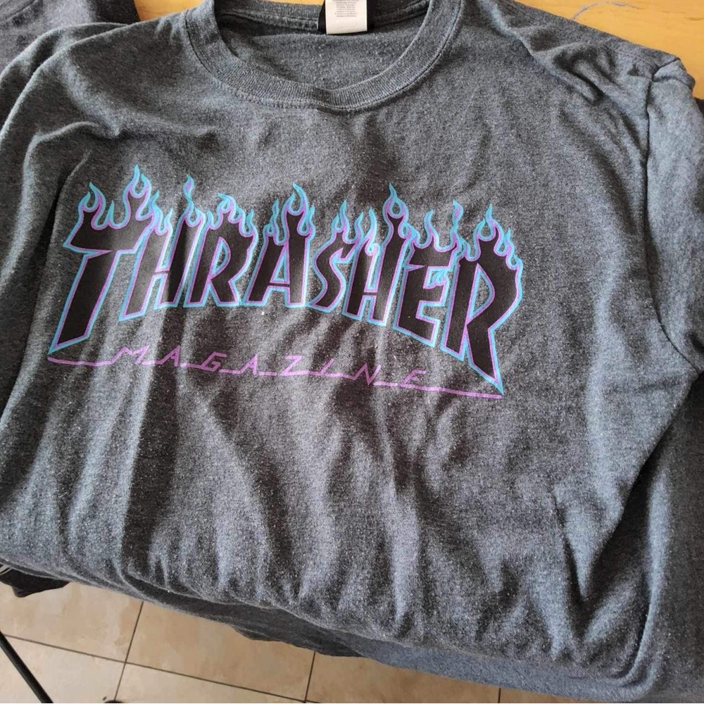 Thrasher grey color t-shirt